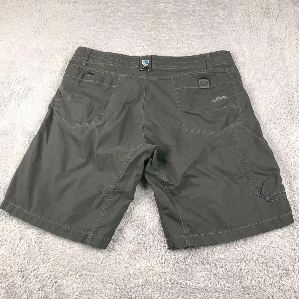 KUHL Shorts Mens 38 Vintage Patina Dye Gray 11